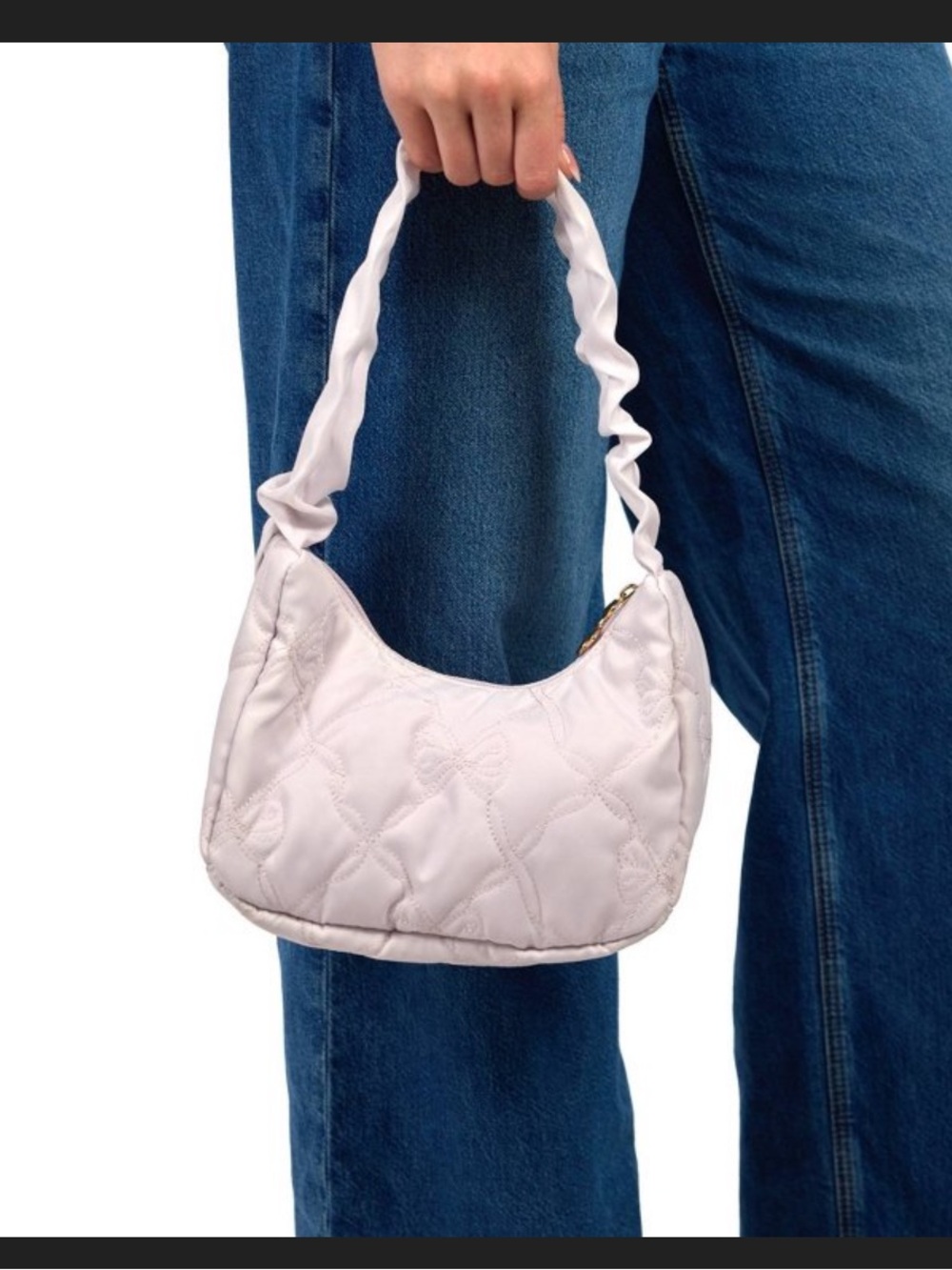 NWT LoveShackFancy x Target quilted shoulder bag
